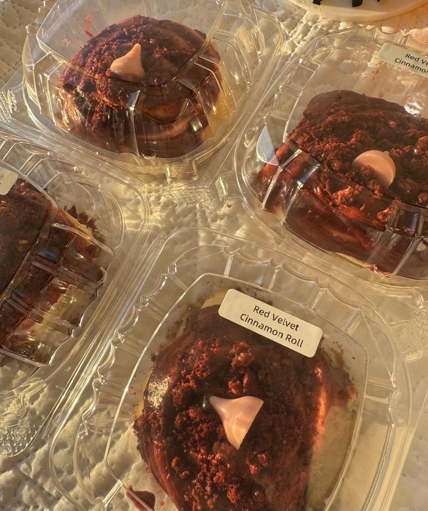 Red Velvet Cinnamon Roll image 0