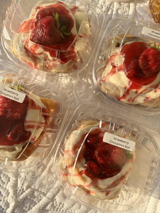 Strawberry Cinnamon Roll image 0